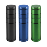 All-In-One Dugout/Grinder w Storage - 5" / Colors Vary - Discreet Smoker